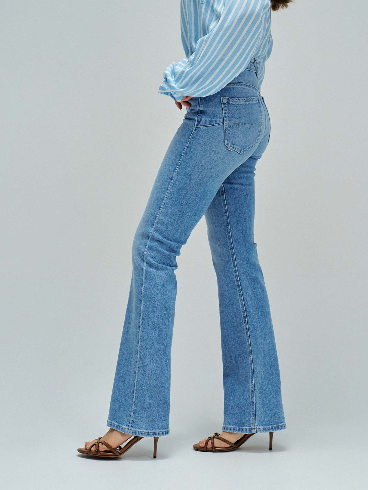 Calças de Ganga Faith Push In Bootcut