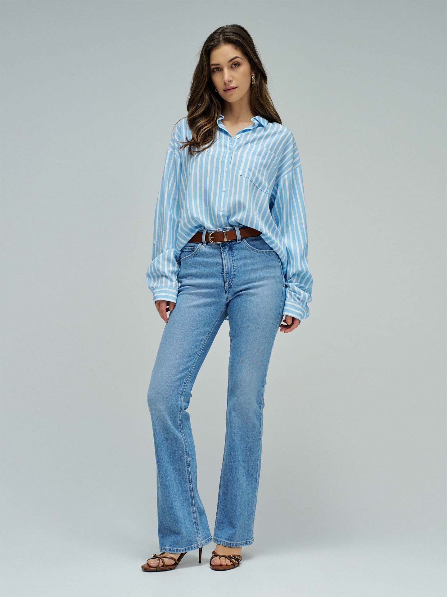 Calças de Ganga Faith Push In Bootcut