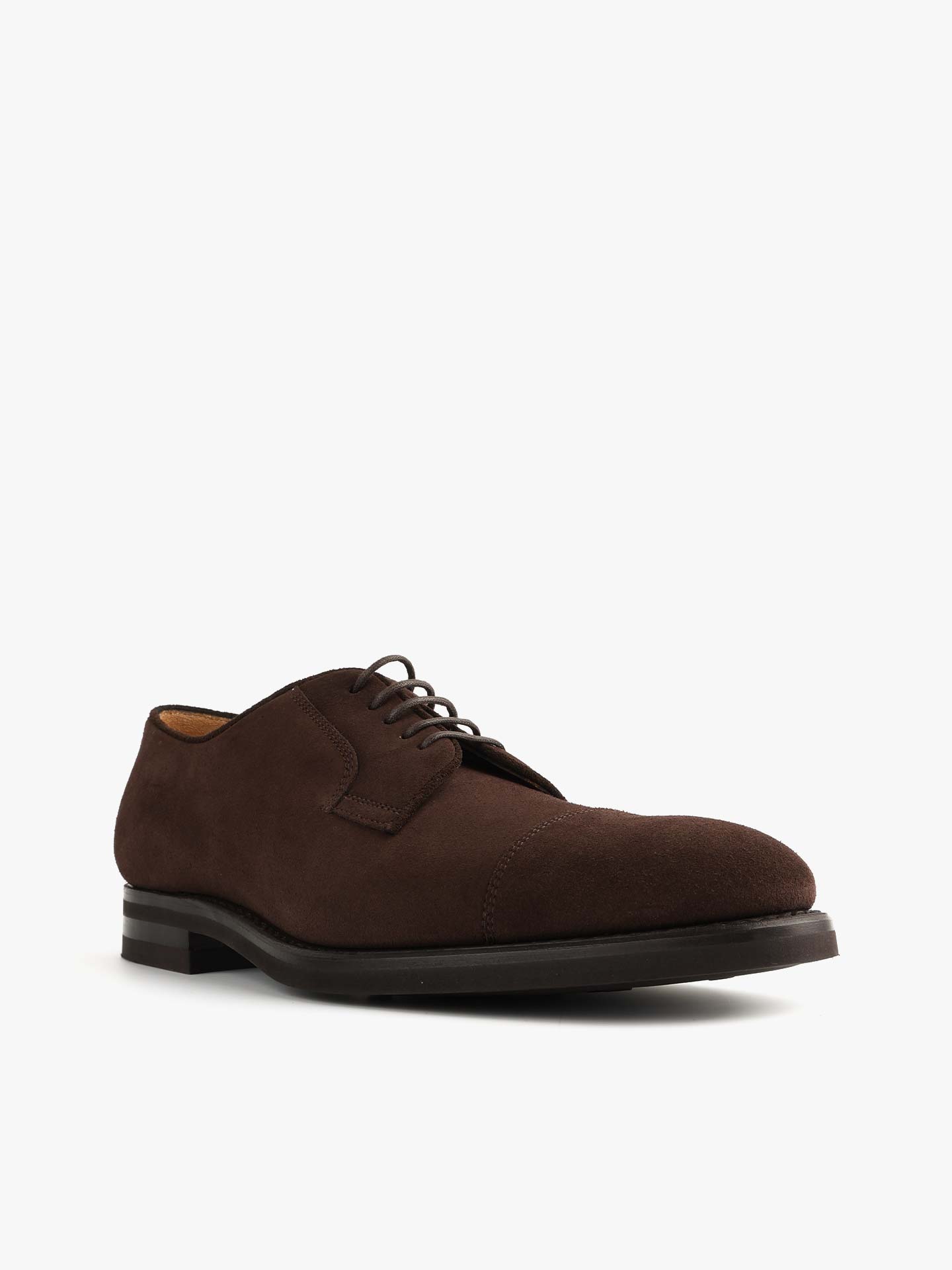 Sapatos Derby em Camurça