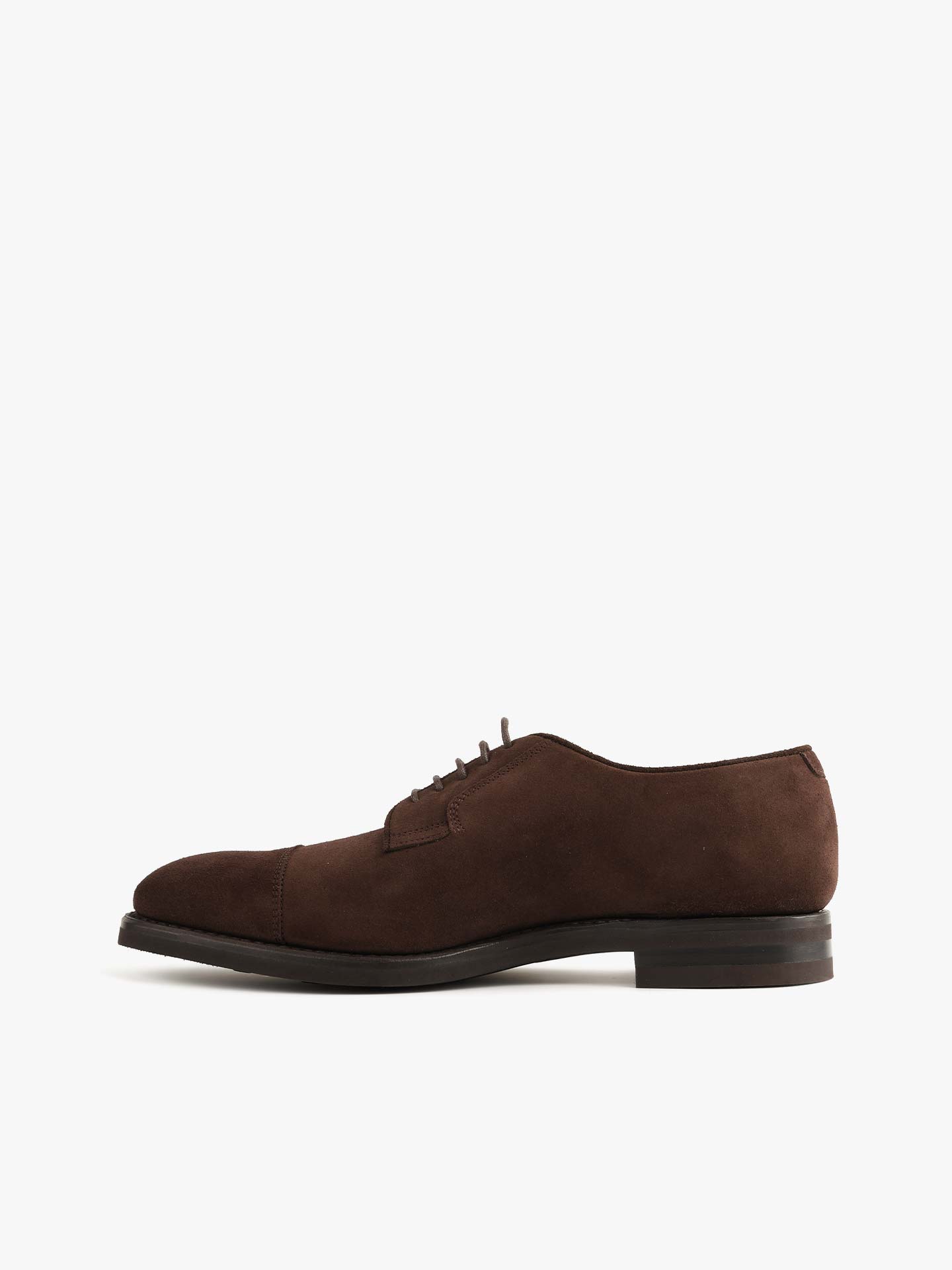 Sapatos Derby em Camurça