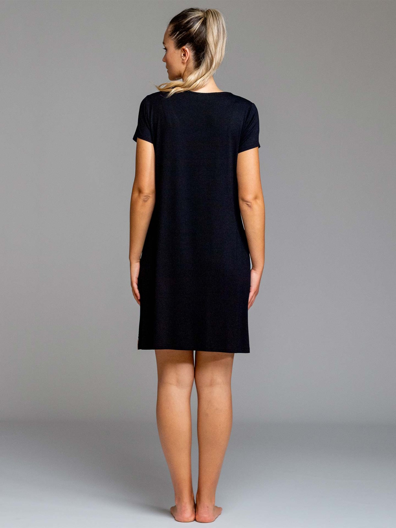 Vestido de Praia com Padr�o