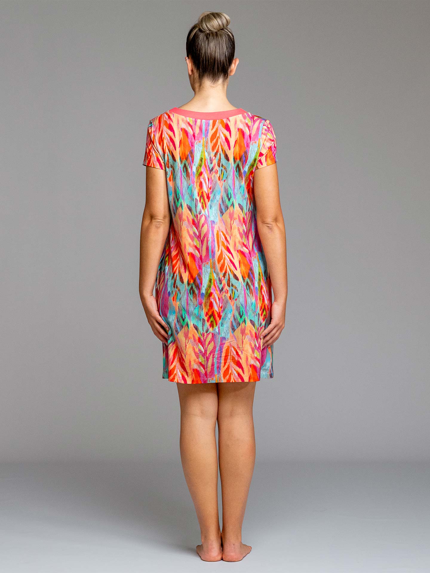 Vestido de Praia Estampado