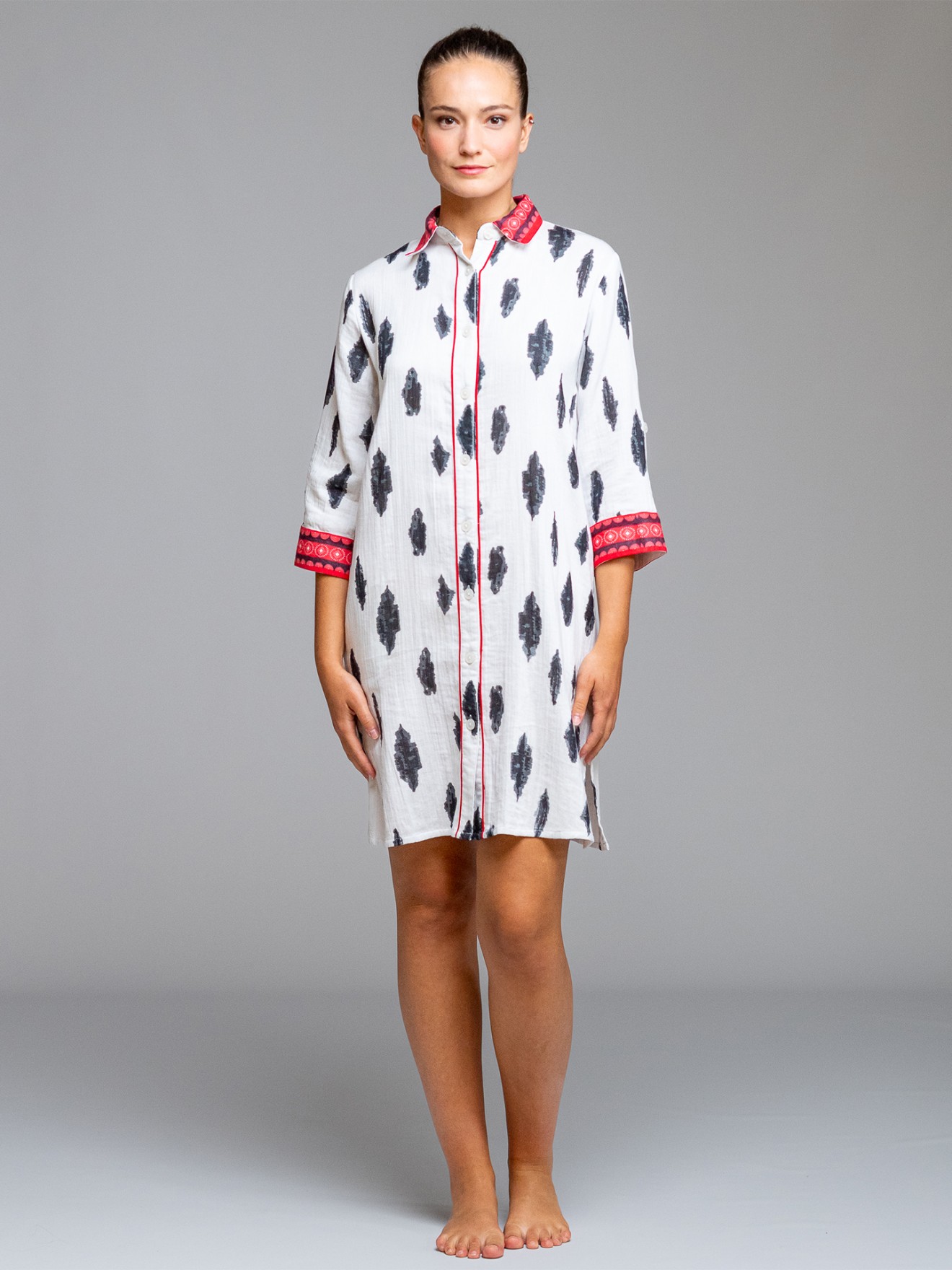 Vestido de Praia Estampado