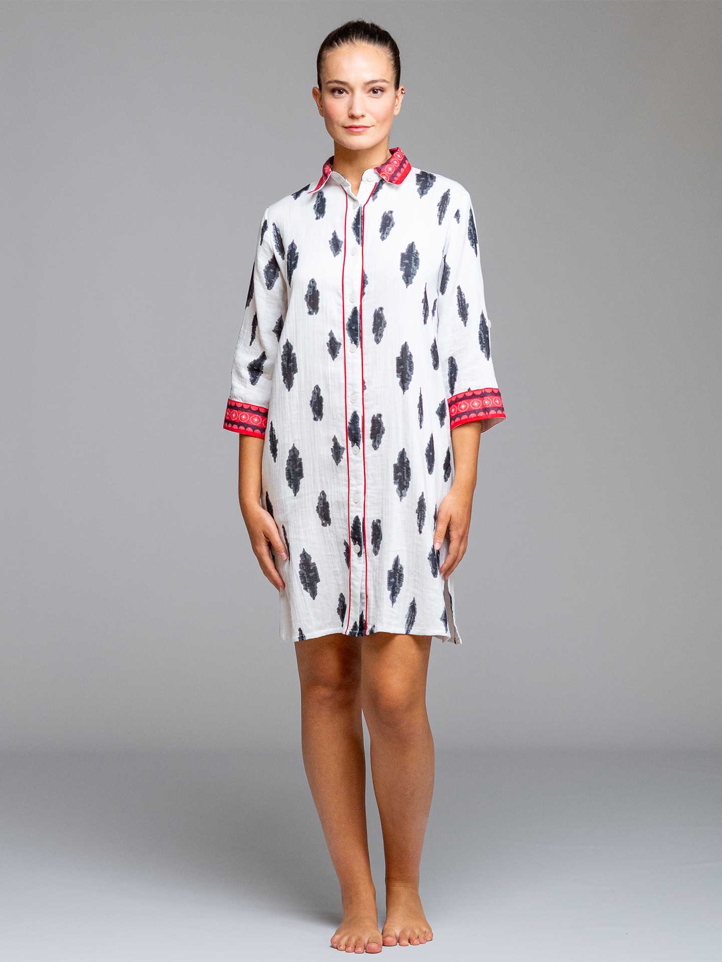 Vestido de Praia Estampado