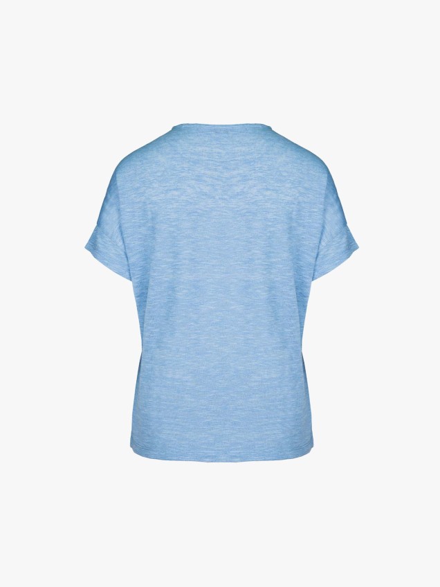 Blusa com Decote em V Julie