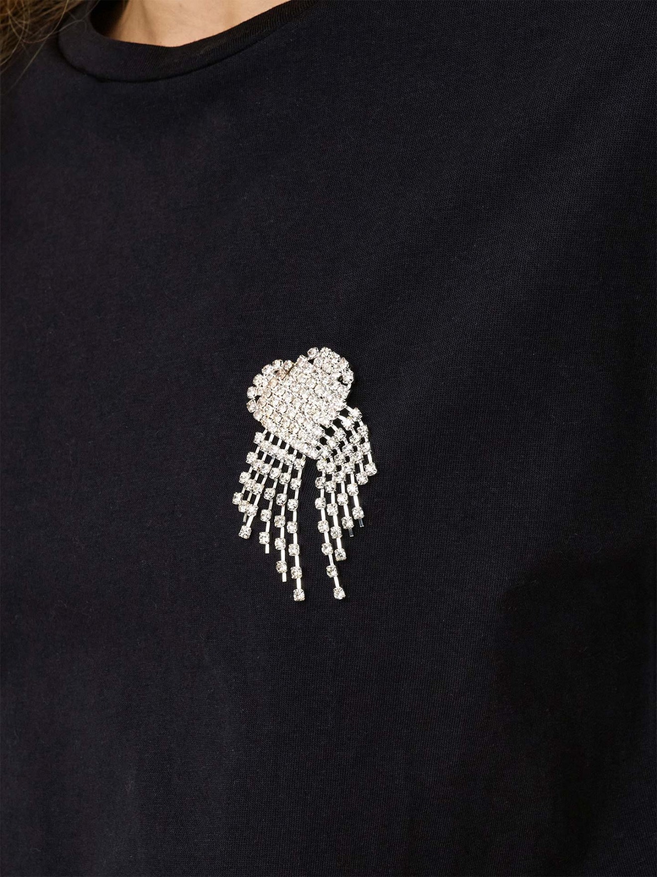 T-shirt com Aplicações