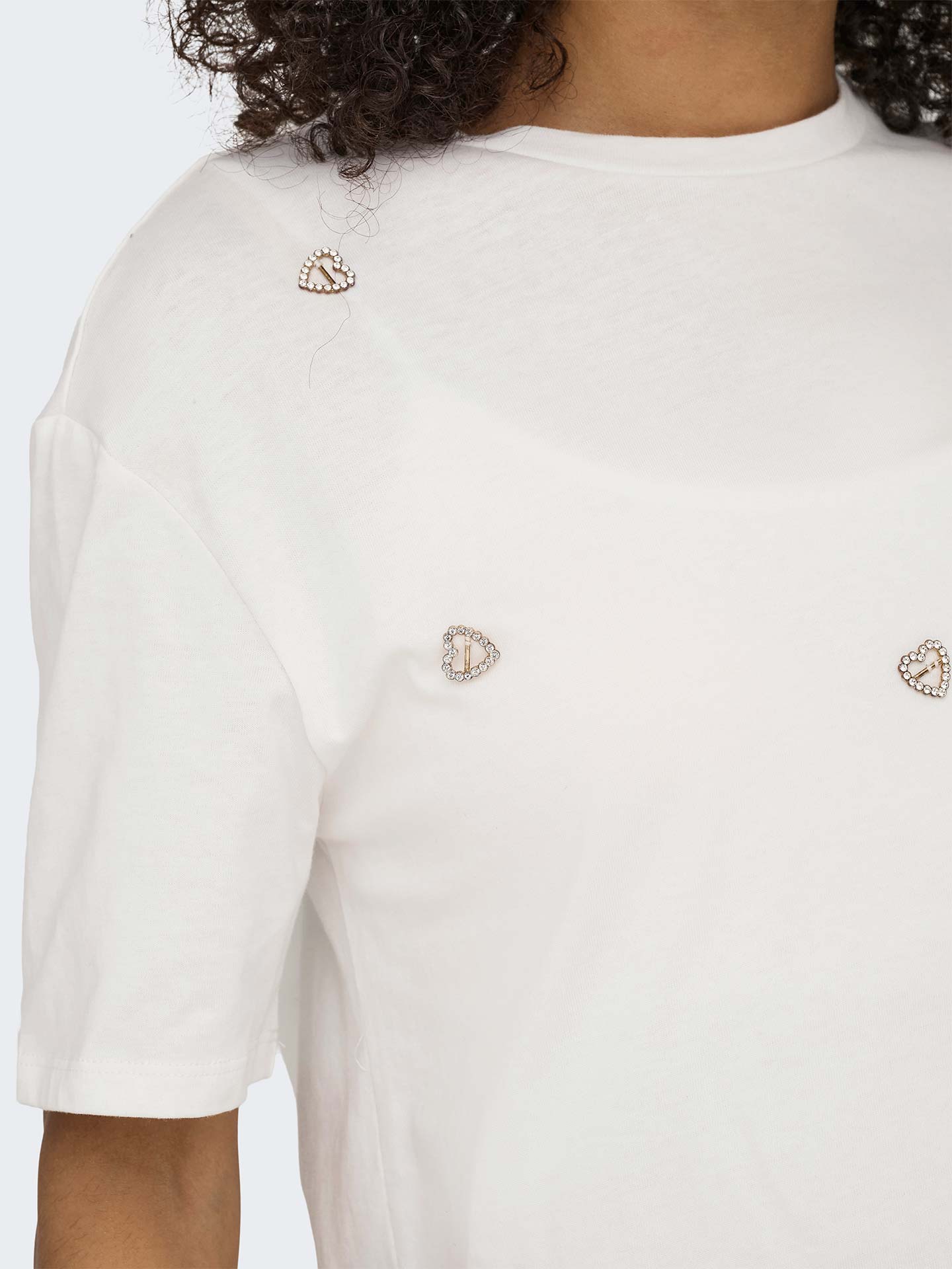 T-shirt com Aplicações