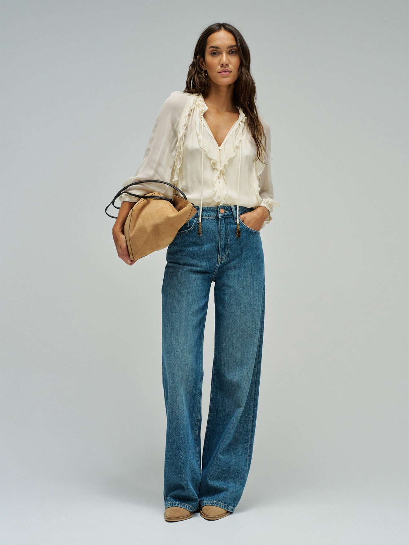 Cal�as de Ganga Wide Leg