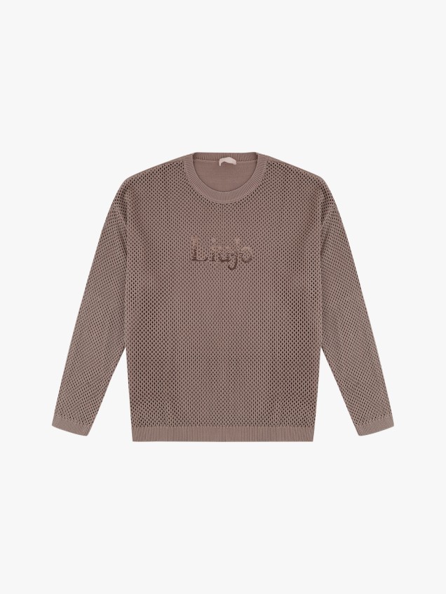 Camisola de Malha Perfurada