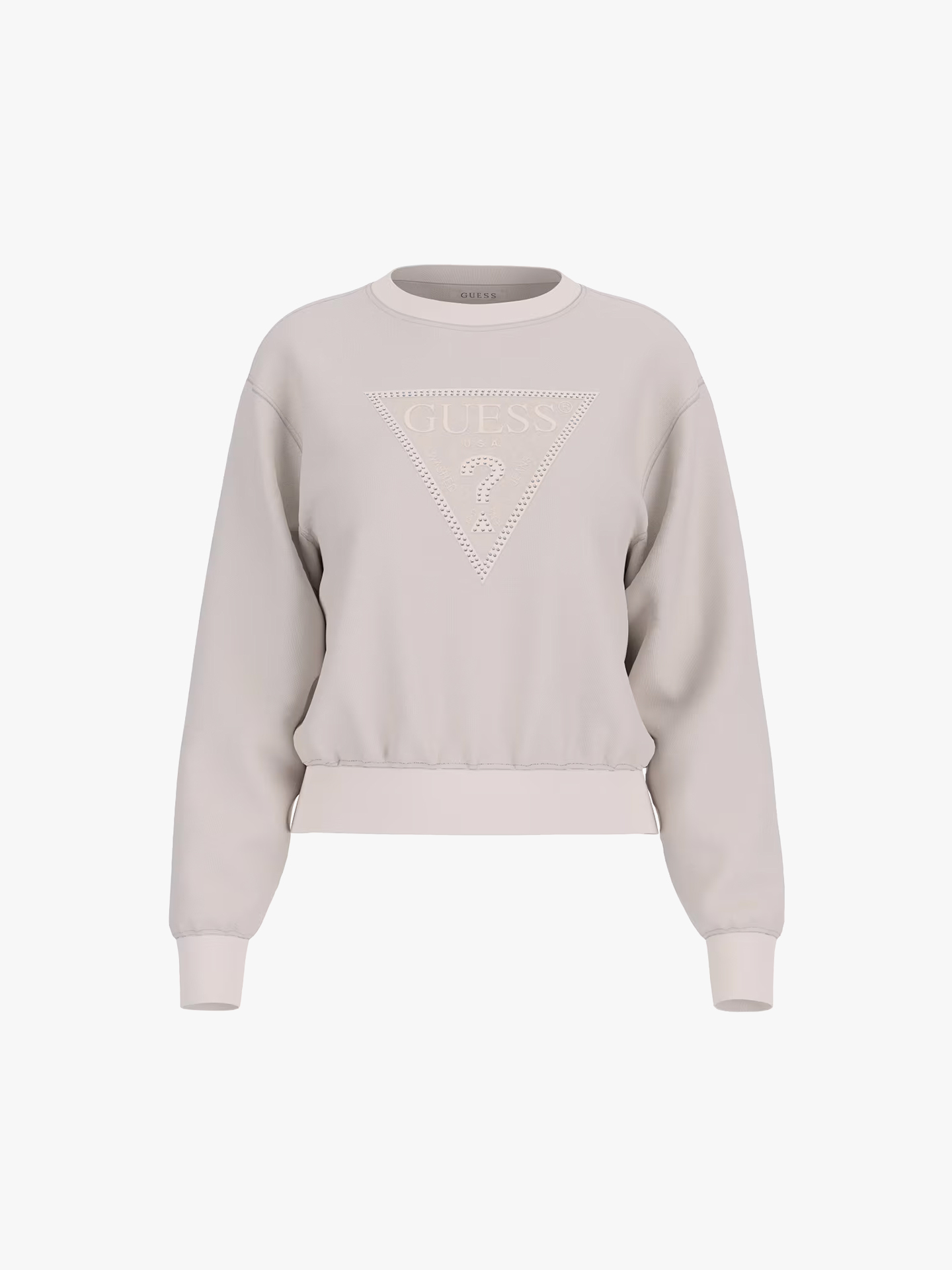 Sweatshirt com Logótipo em Renda