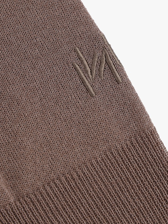 Camisola de Malha com Decote em V