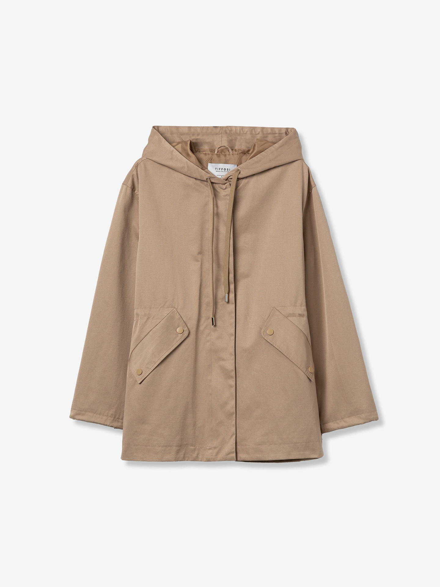 Parka com Capuz Ajustável