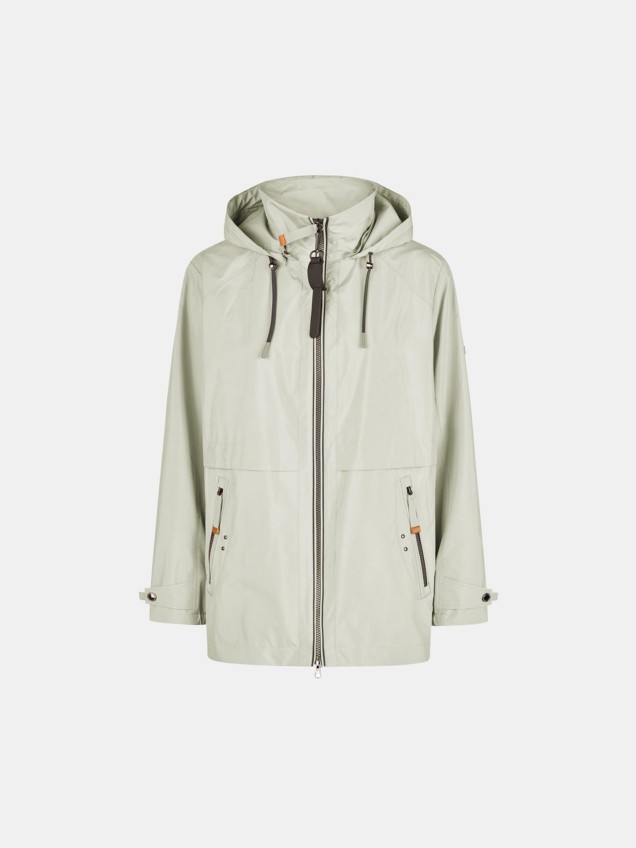 Parka com Capuz Ajustável