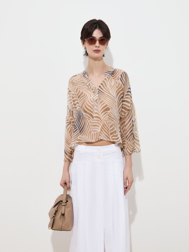 Blusa com Padr�o