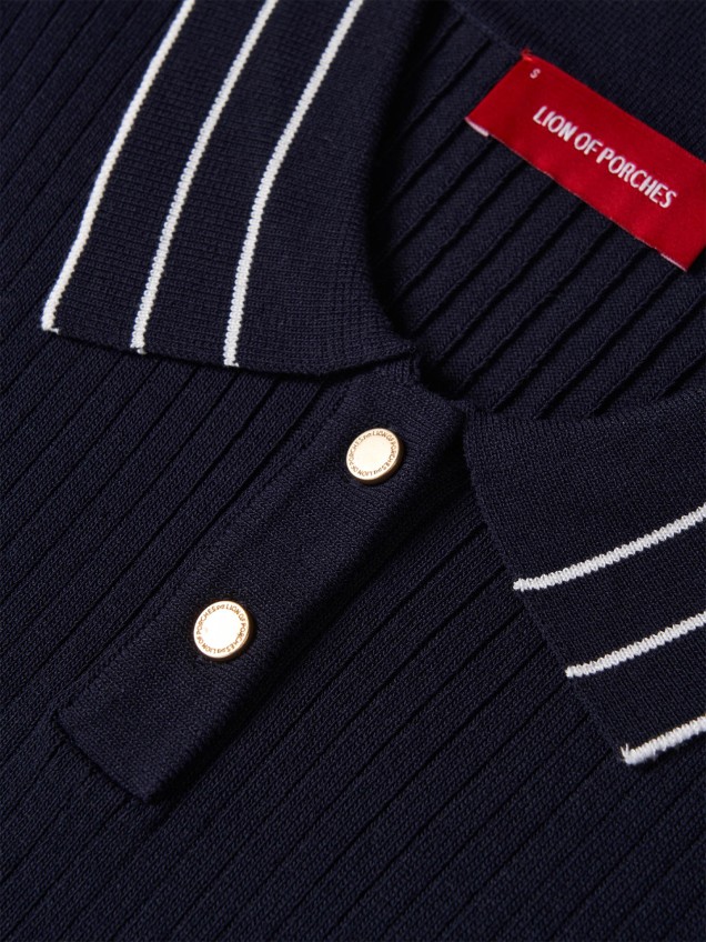 Polo de Malha Canelada