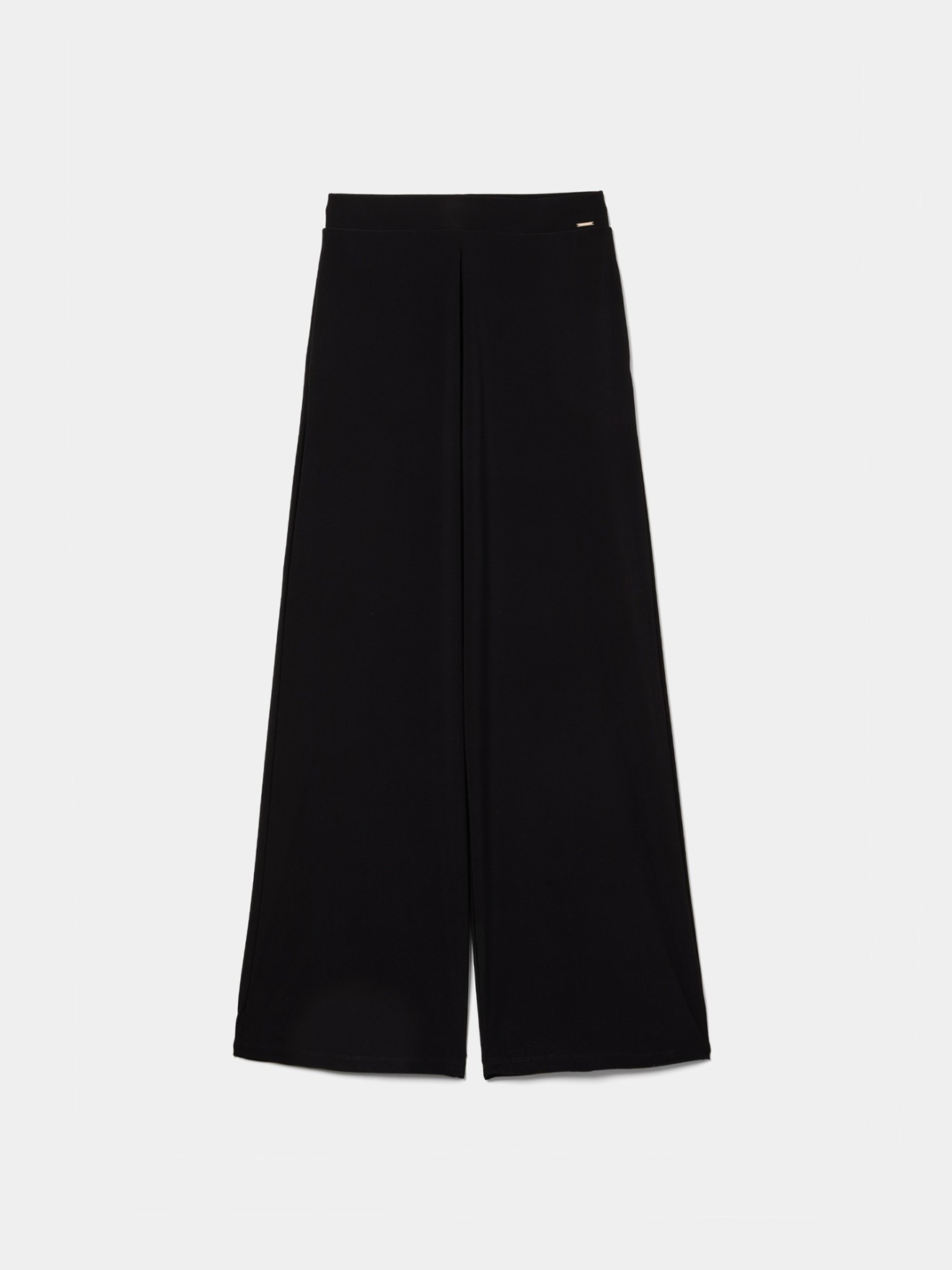 Calças Pantalona em Malha