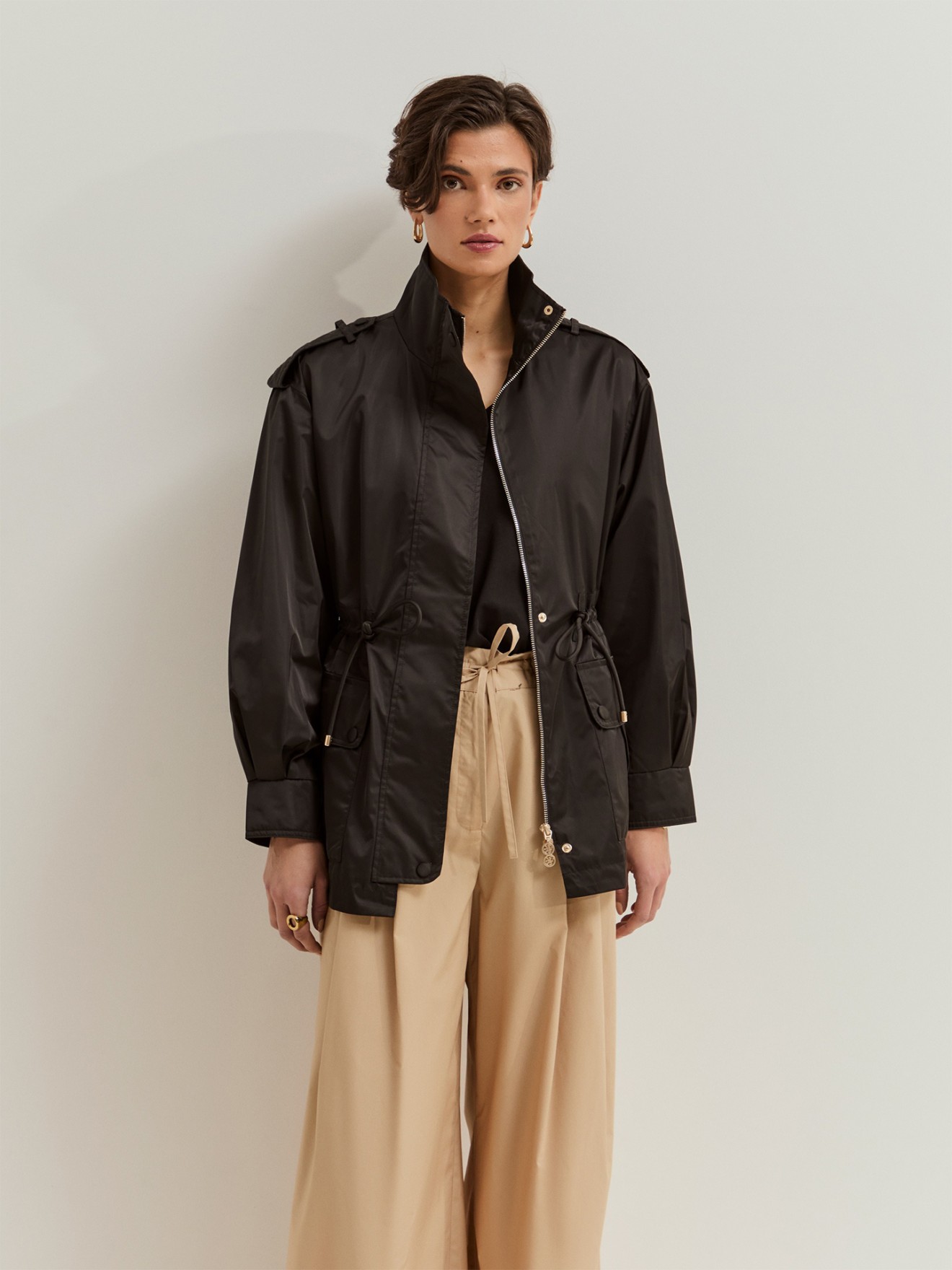 Parka de Gola Alta
