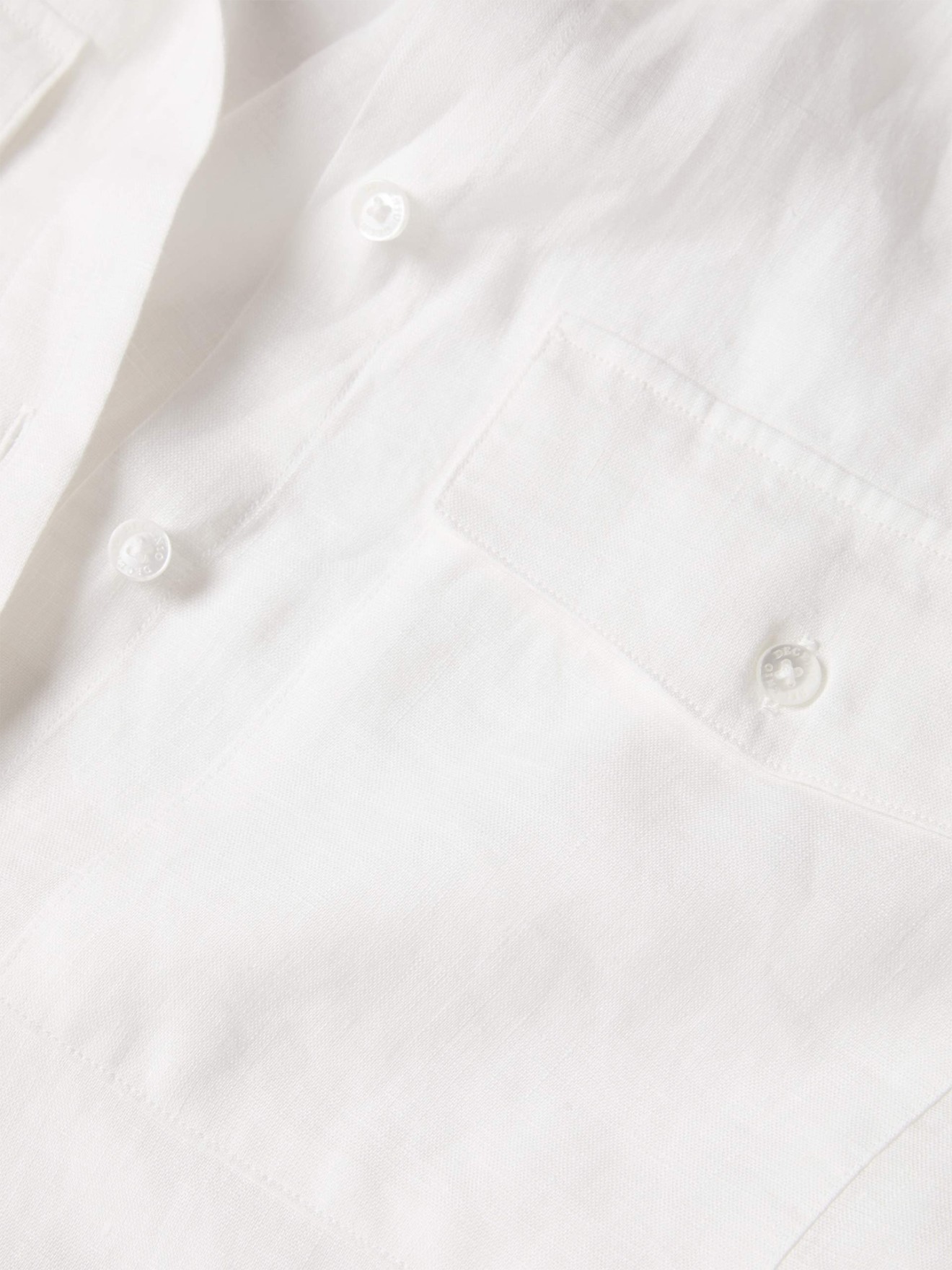 Camisa Assim�trica em Linho