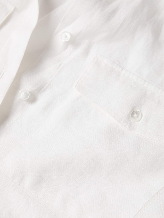 Camisa Assimétrica em Linho
