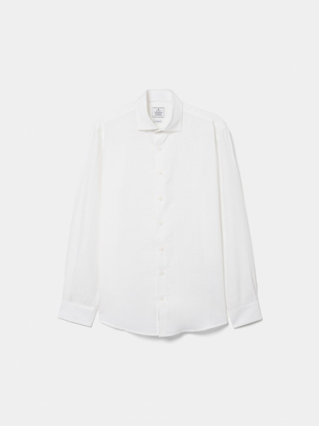 Camisa de Linho Regular Fit