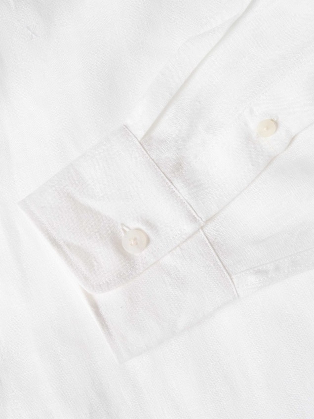 Camisa de Linho Regular Fit