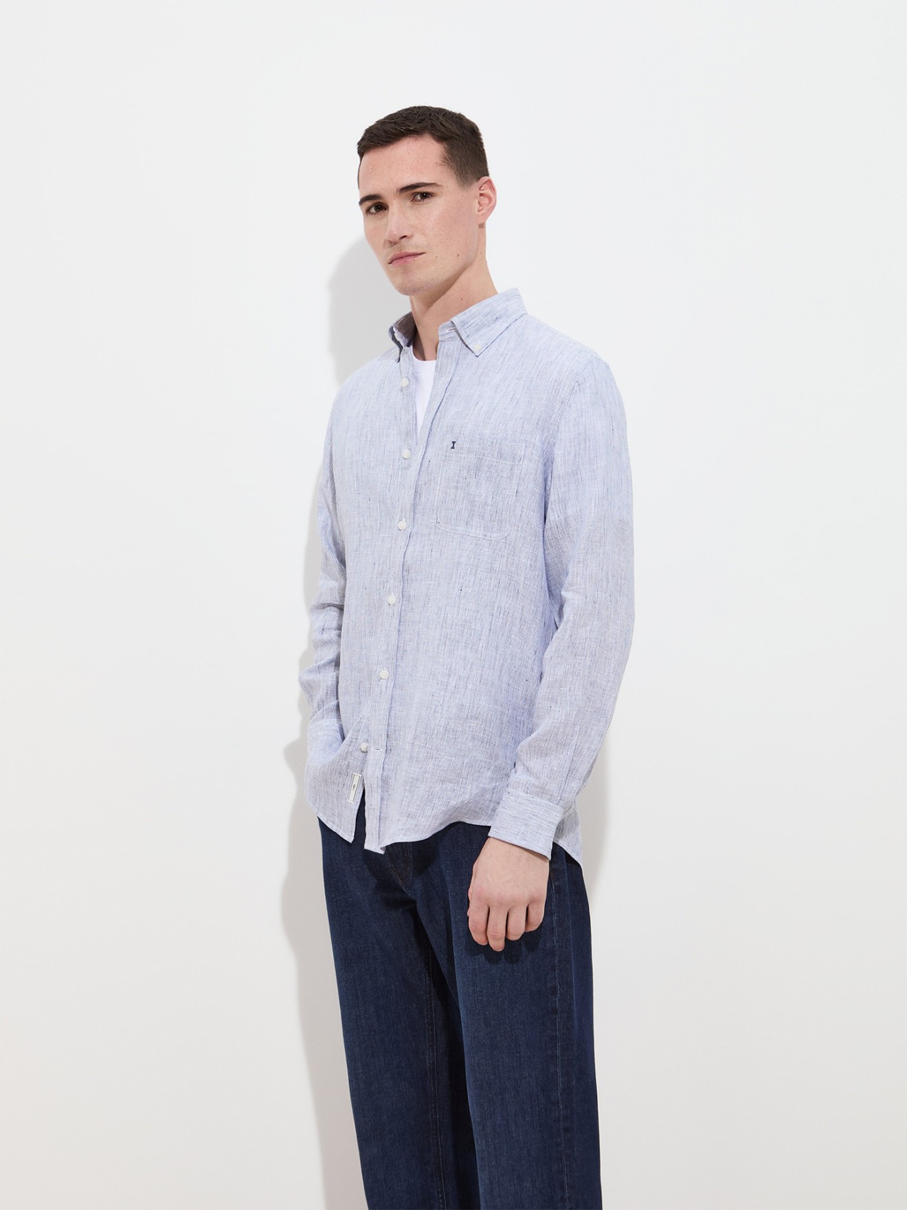 Camisa Regular Fit �s Riscas
