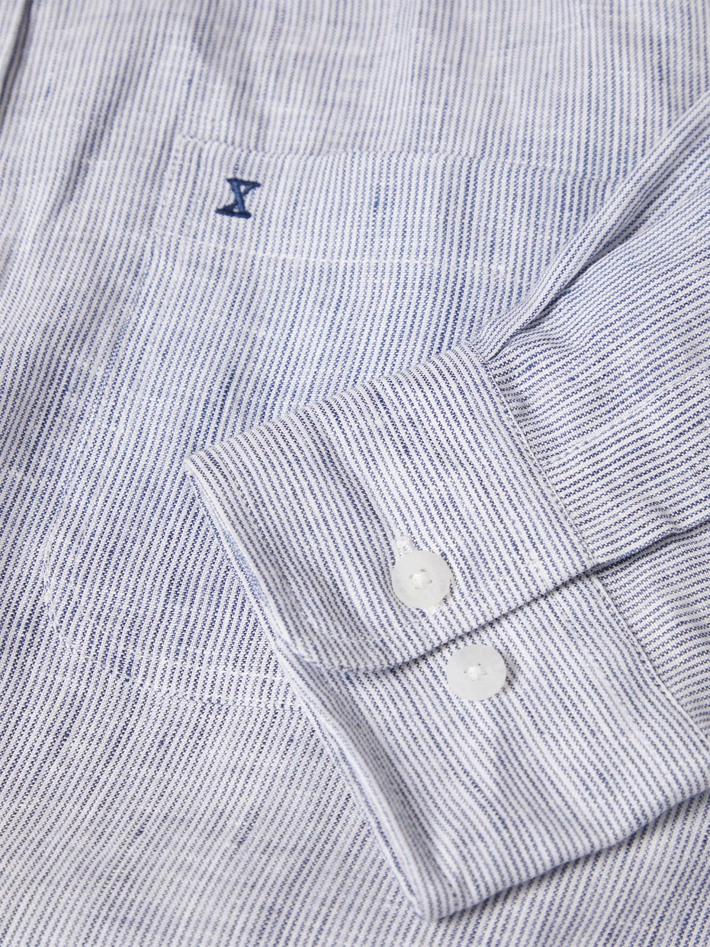 Camisa Regular Fit às Riscas