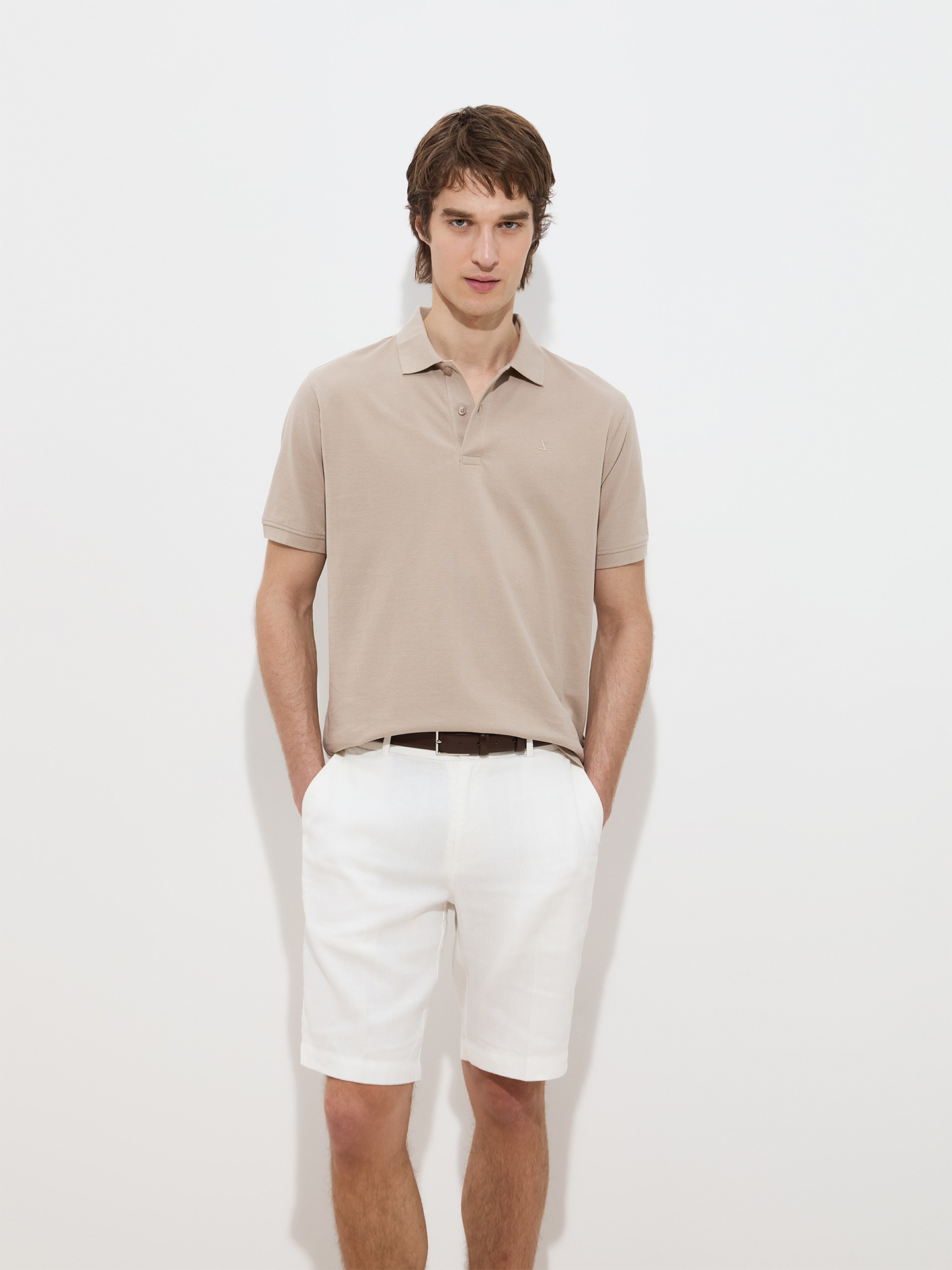 Polo de Algodão Regular Fit