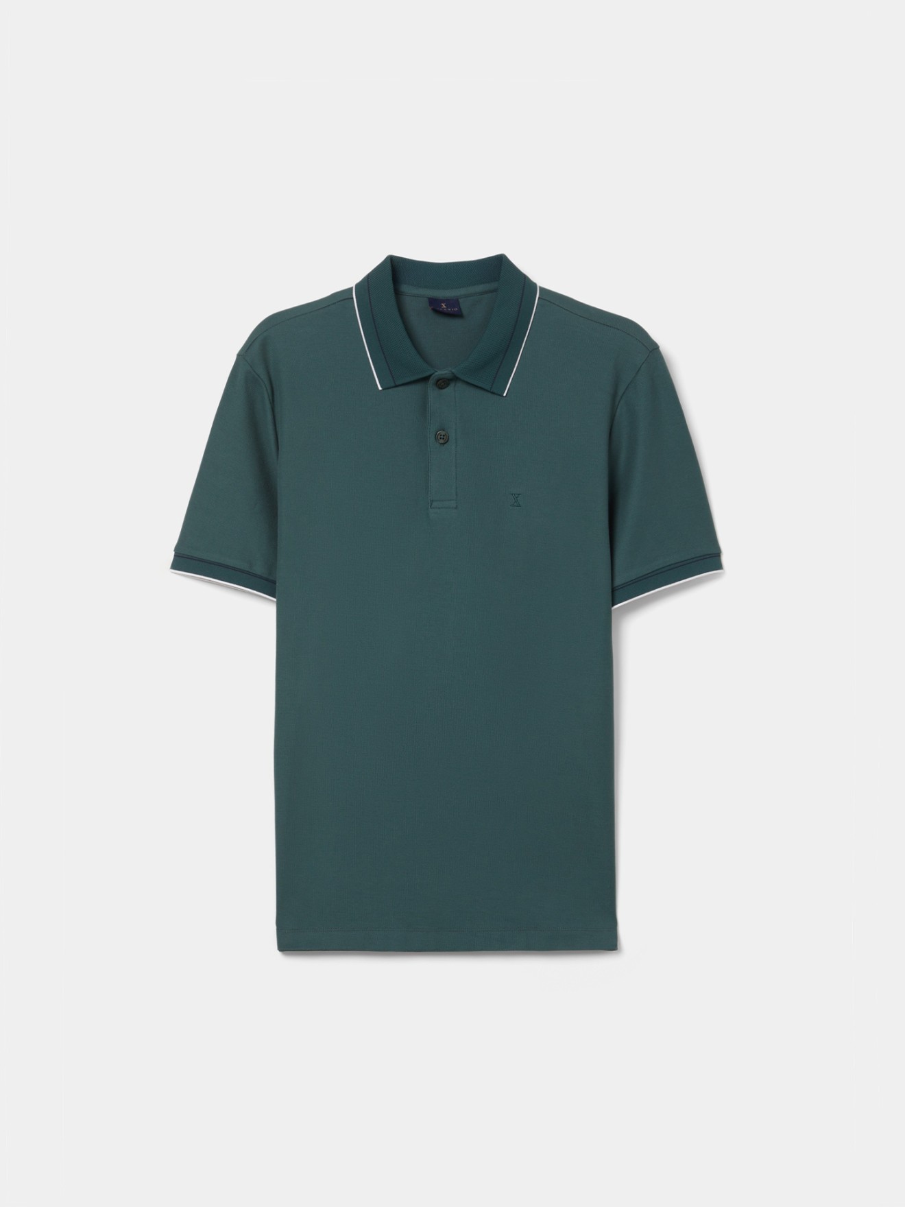 Polo Piqué com Riscas