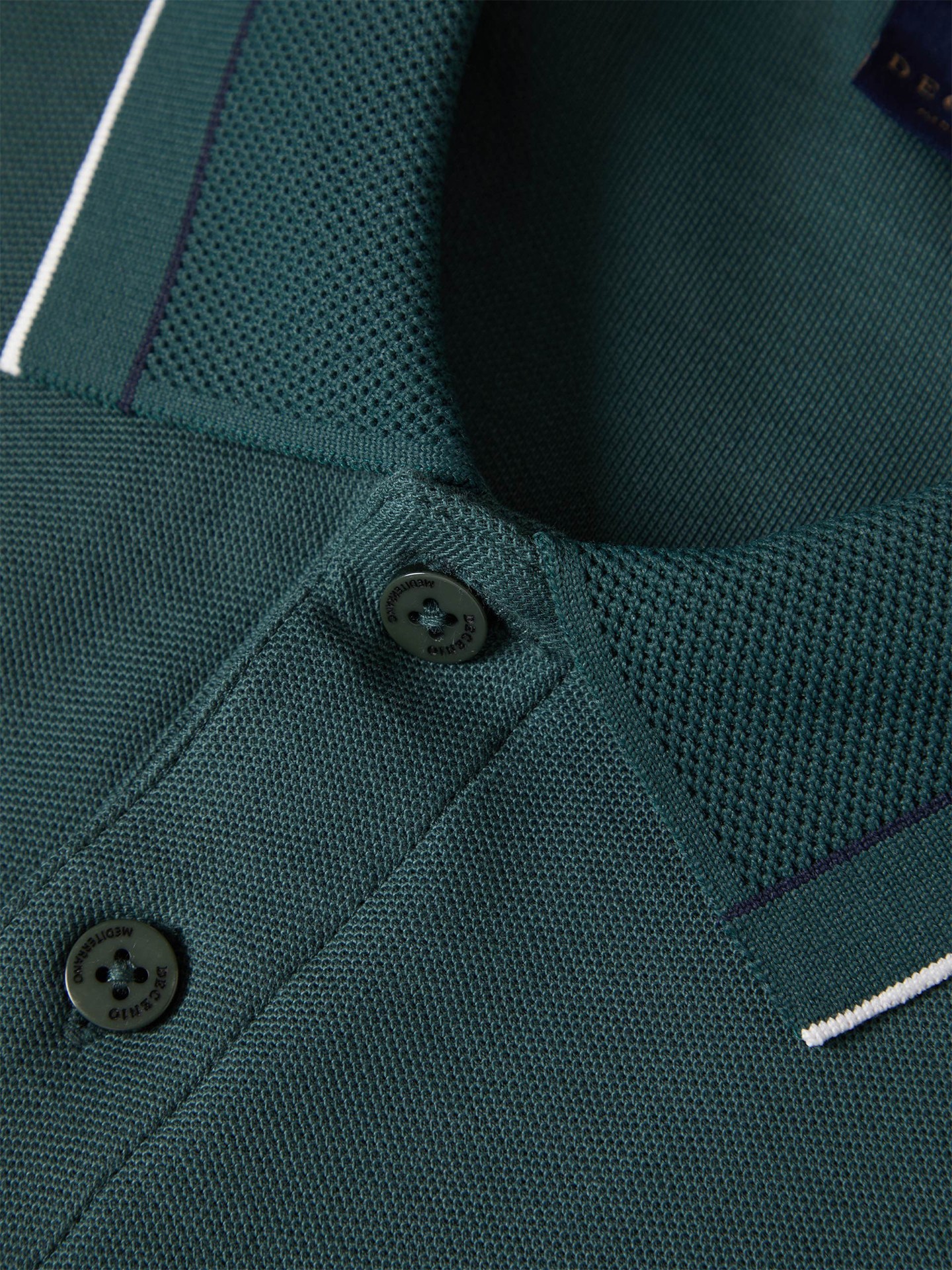 Polo Piqué com Riscas