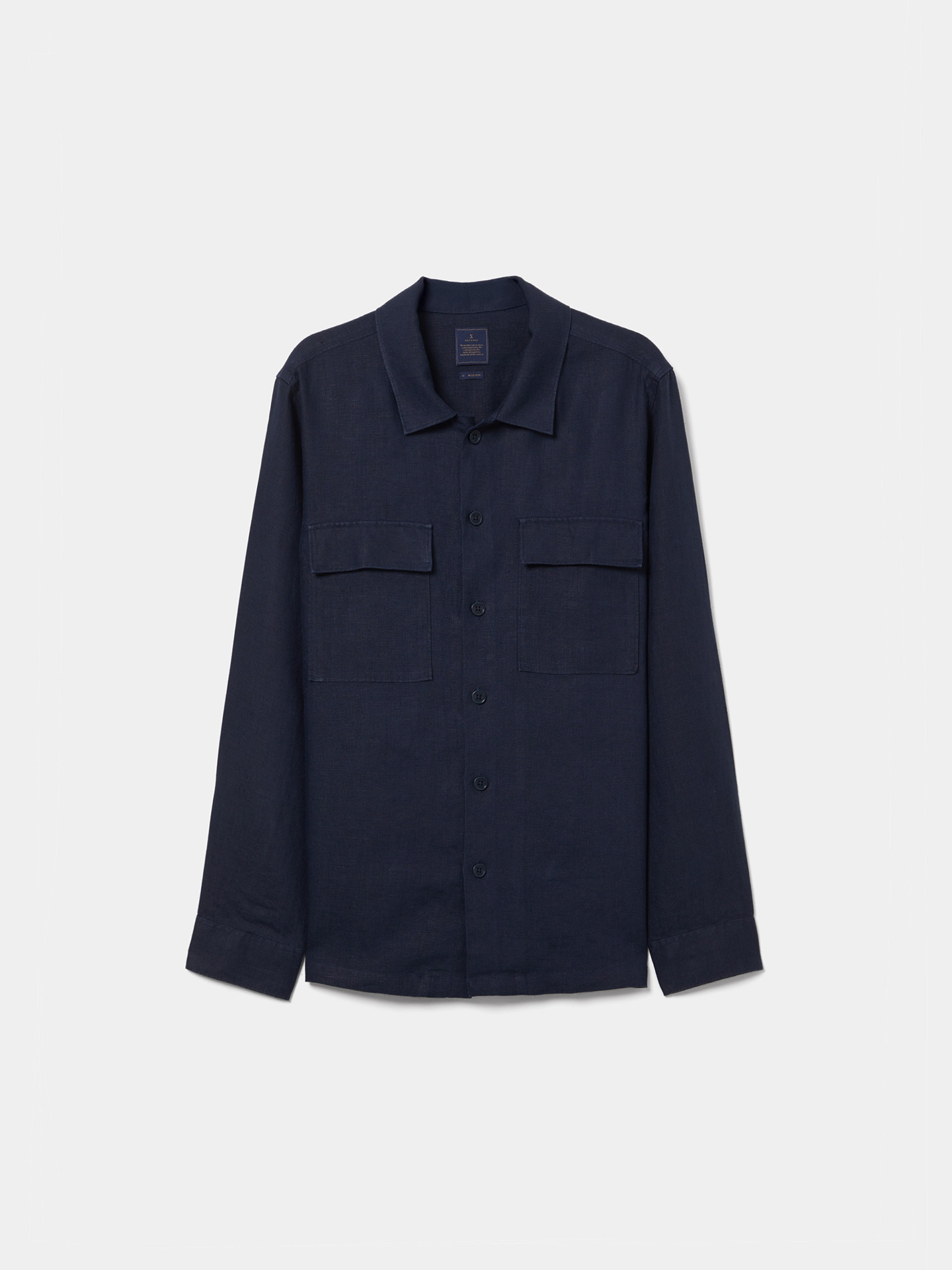Sobrecamisa com Bolsos de Aba
