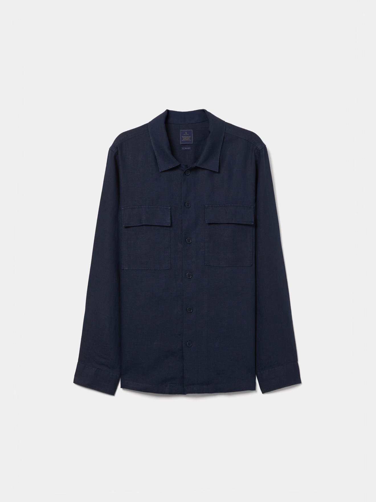 Sobrecamisa com Bolsos de Aba