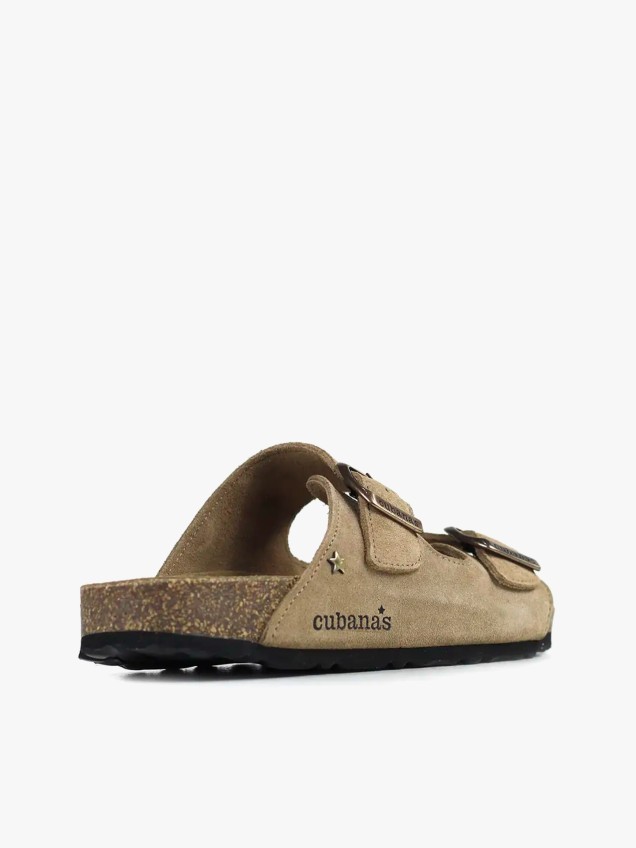 Sandália Amália em Camurça