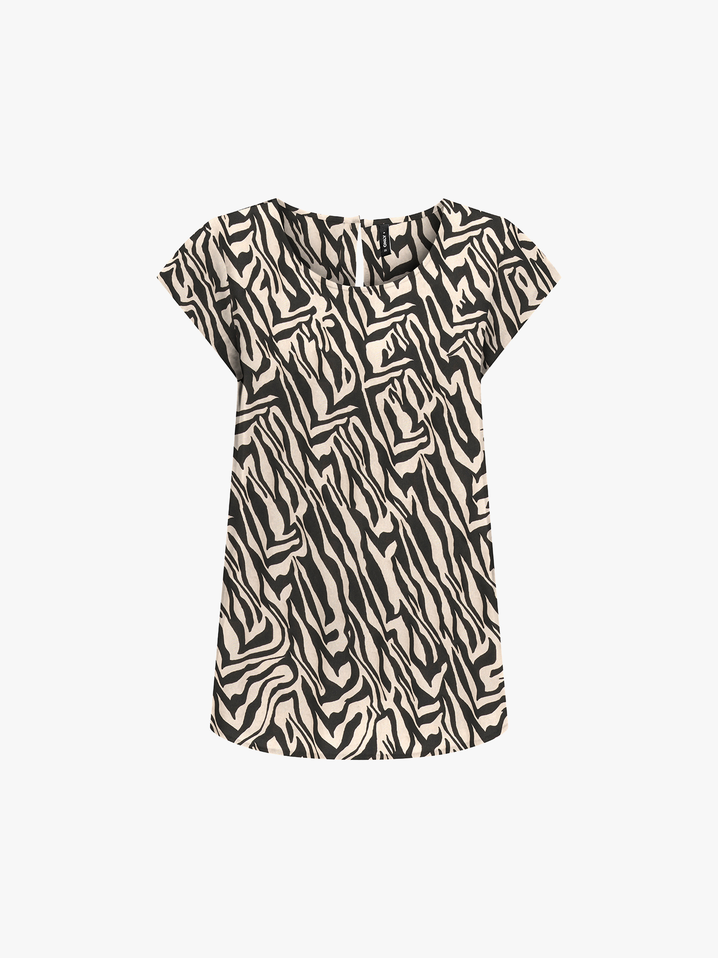 Blusa com Padrão Animal