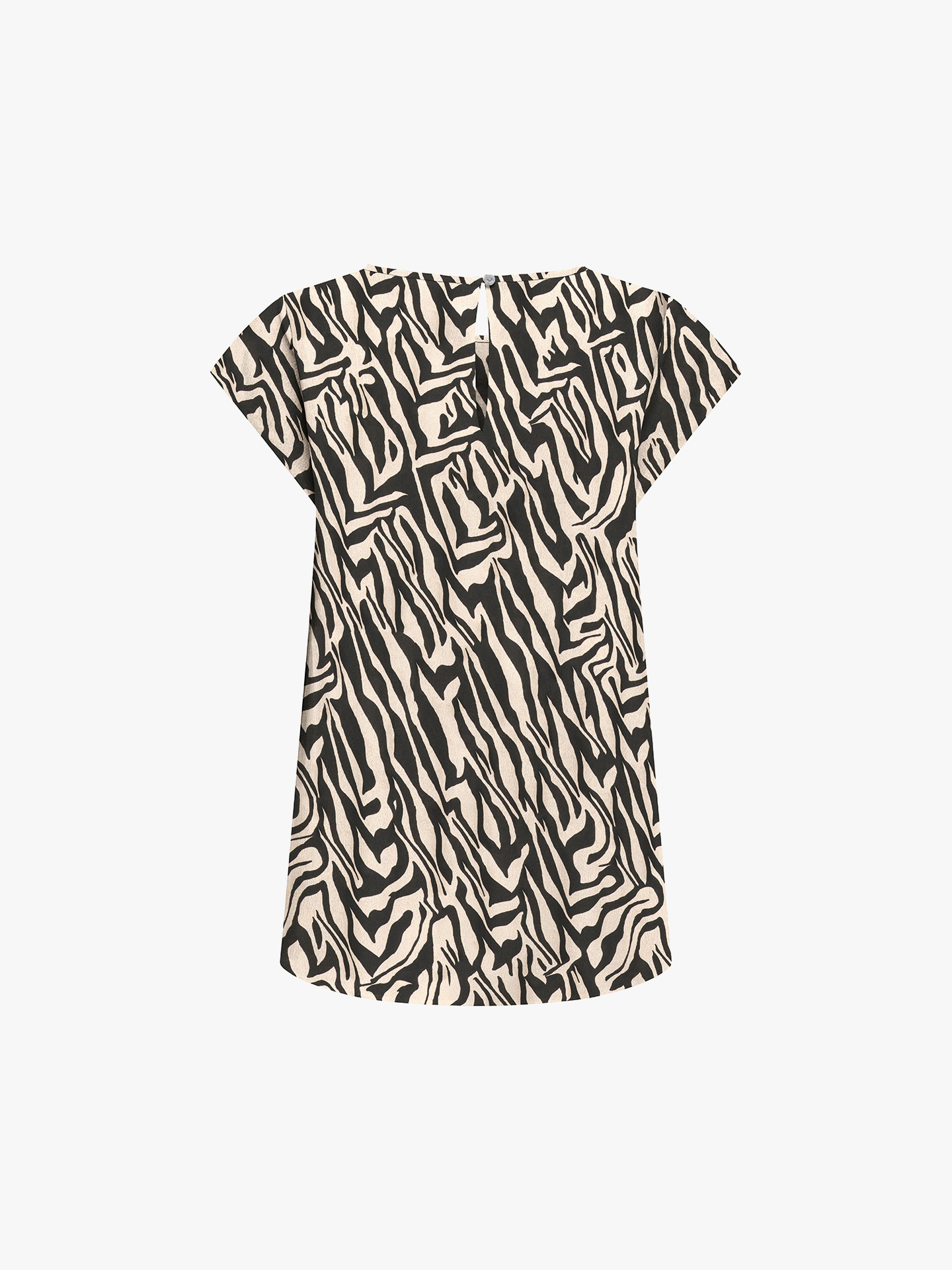 Blusa com Padrão Animal