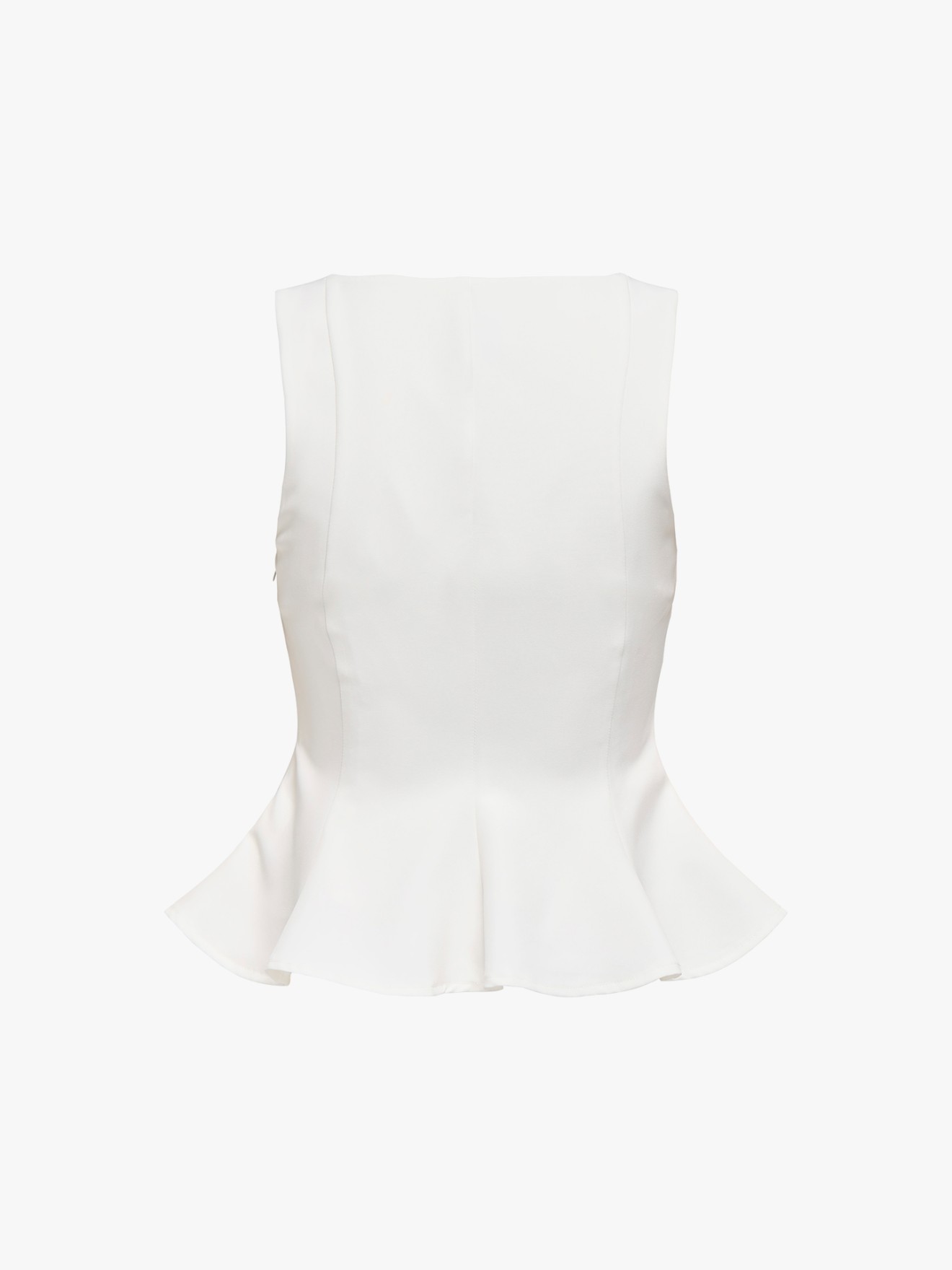 Top com Bainha Peplum