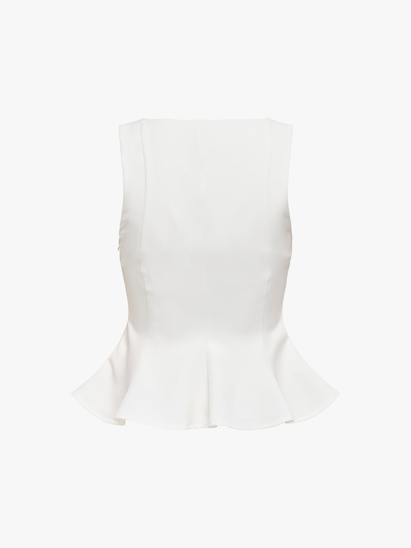 Top com Bainha Peplum