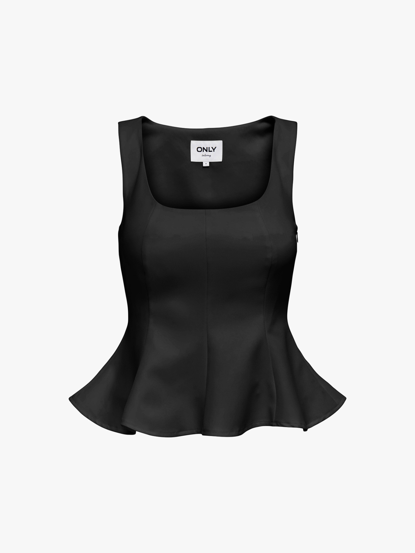 Top com Bainha Peplum