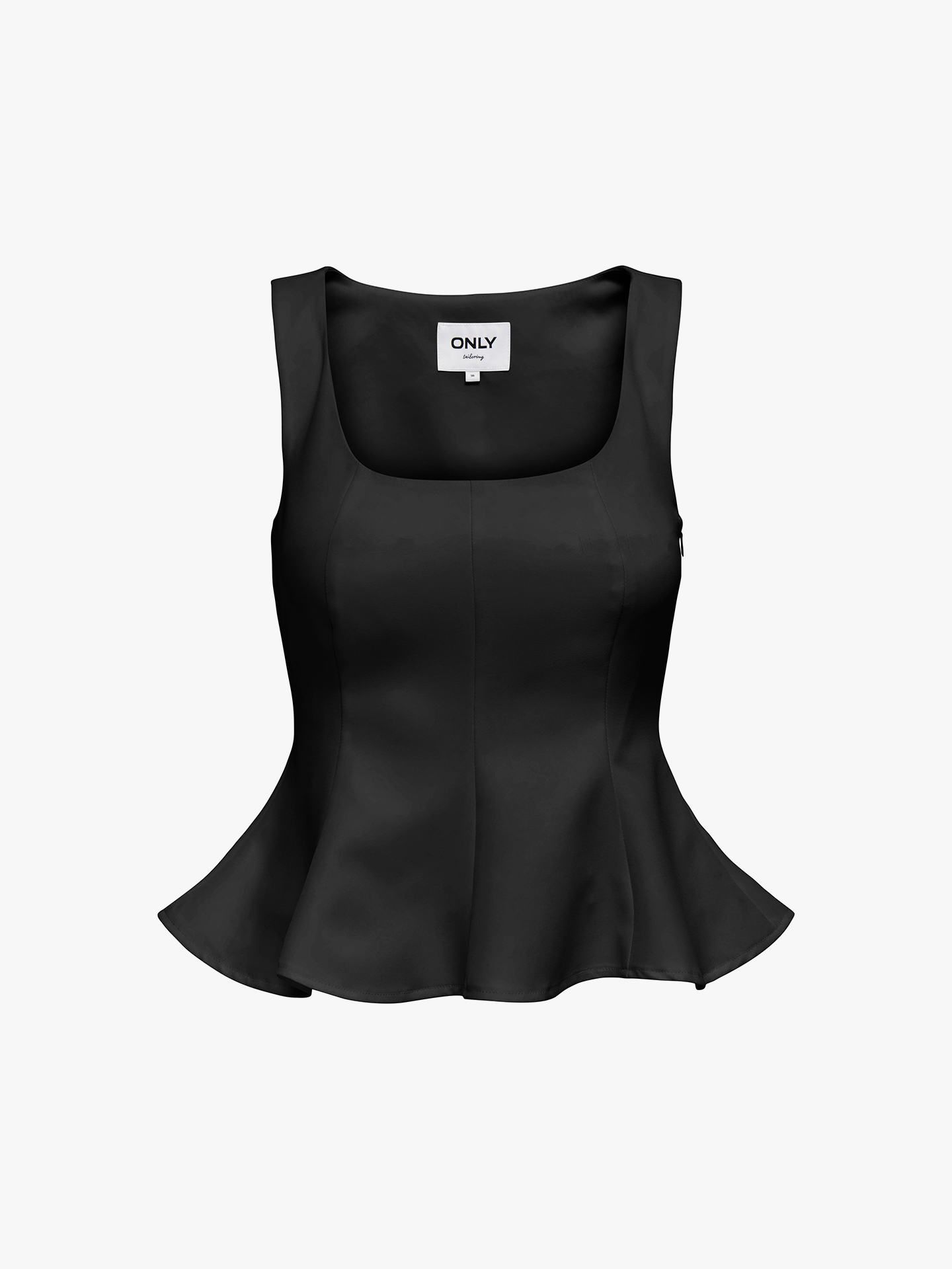 Top com Bainha Peplum