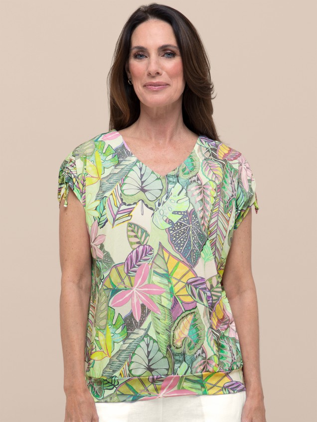 Blusa com Padr�o Julie