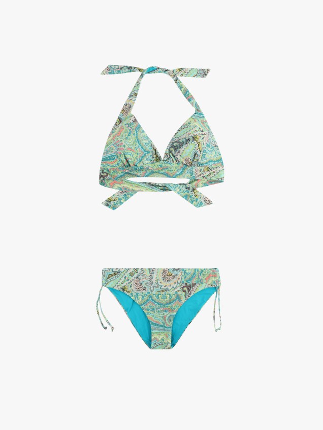 Biqu�ni com Padr�o Paisley