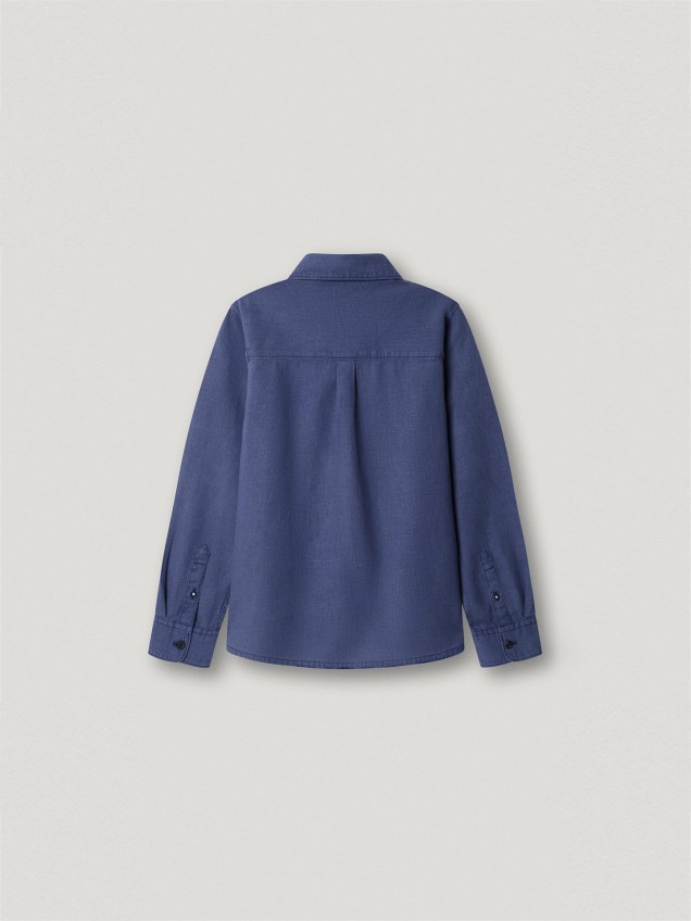 Camisa de Linho Regular Fit
