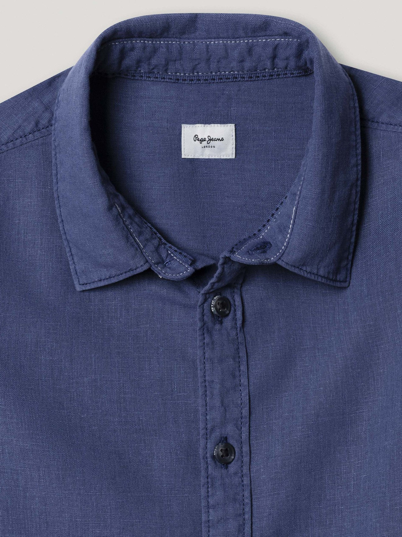 Camisa de Linho Regular Fit