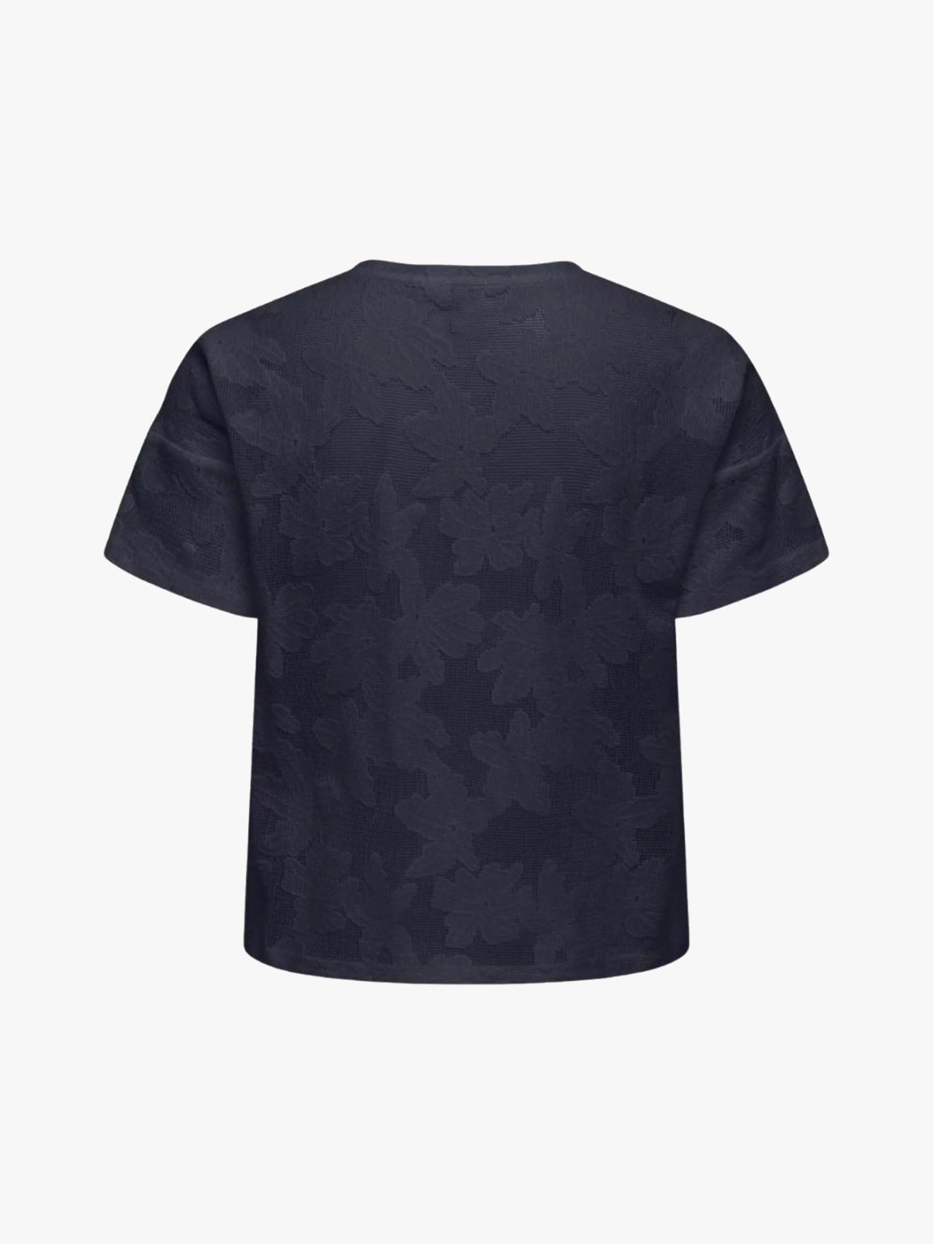 T-shirt em Renda Floral