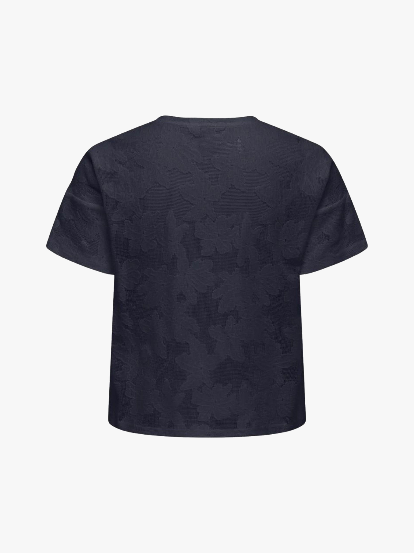 T-shirt em Renda Floral