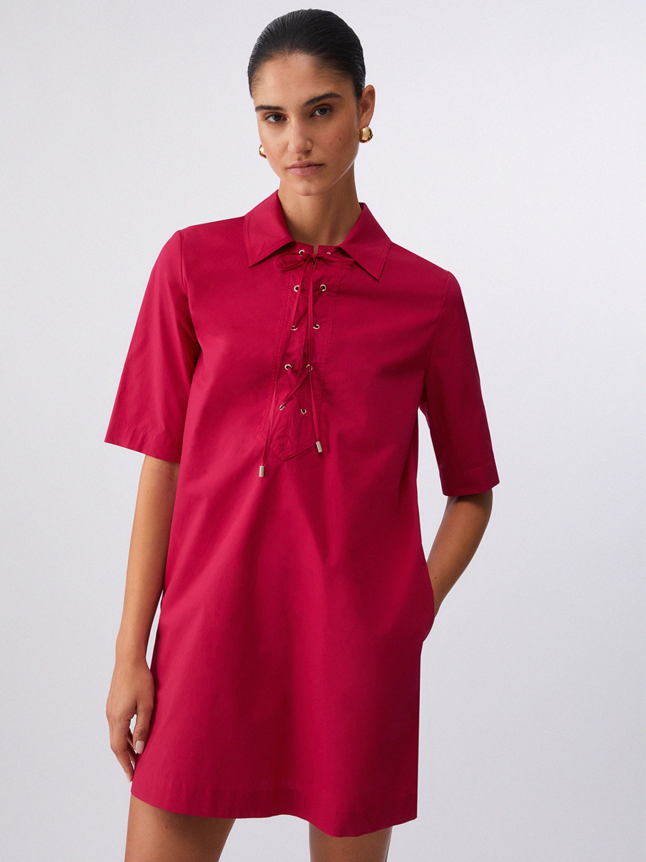 Vestido Camiseiro Curto