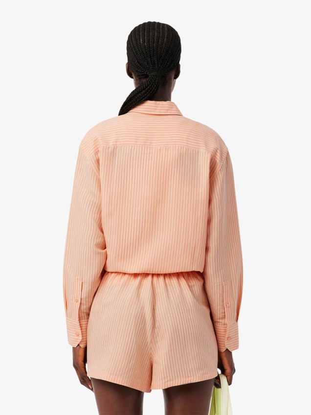 Camisa Oversized às Riscas