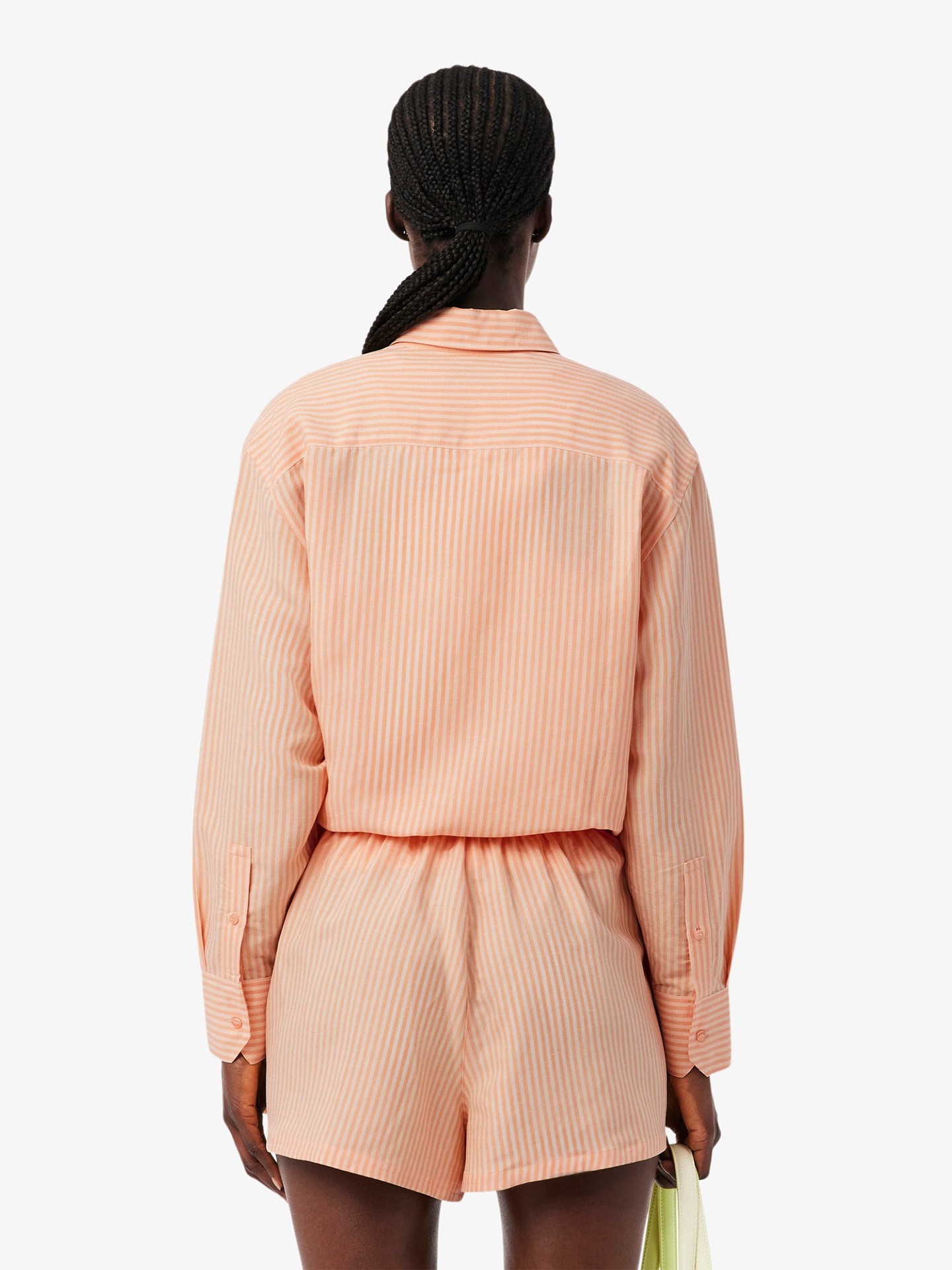 Camisa Oversized às Riscas