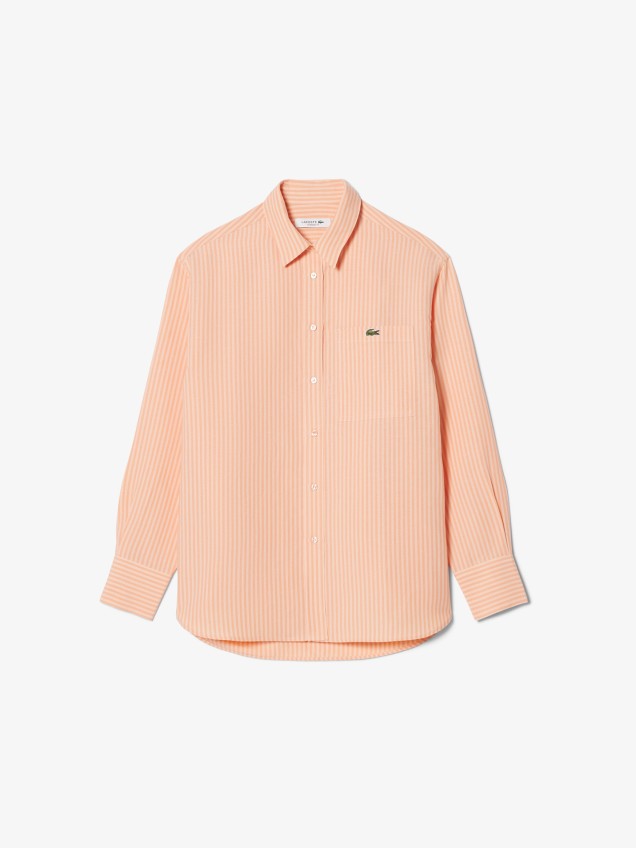 Camisa Oversized às Riscas