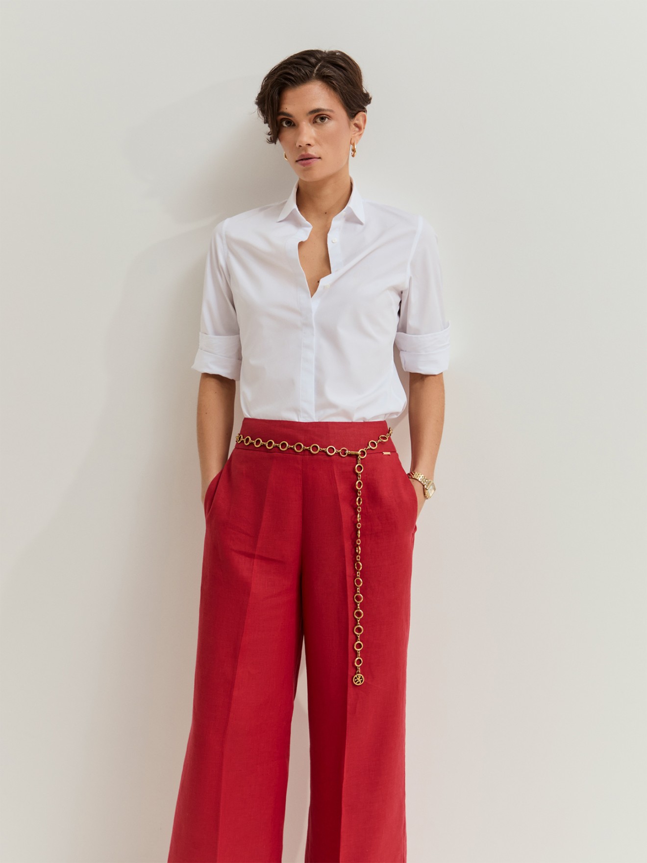 Calças Wide Leg